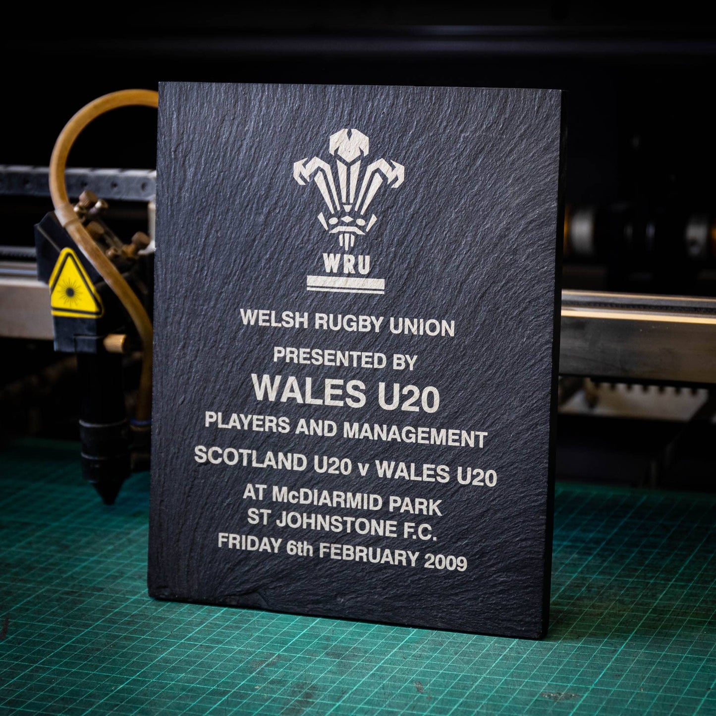 Stand Up Slate Trophy image 0