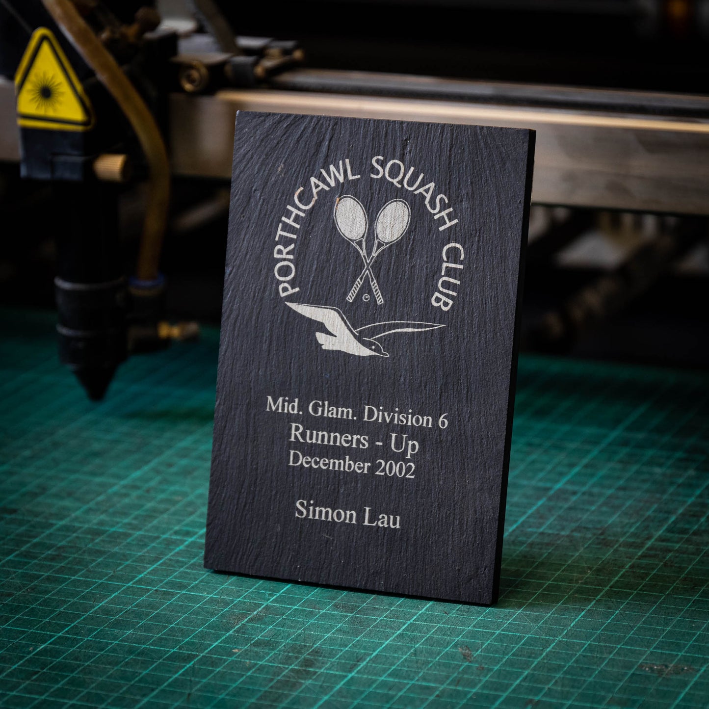 Stand Up Slate Trophy - Small image
