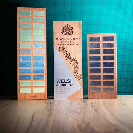 Three Eco-Friendly Wooden Trophy - The range of Epic Perpetual Award