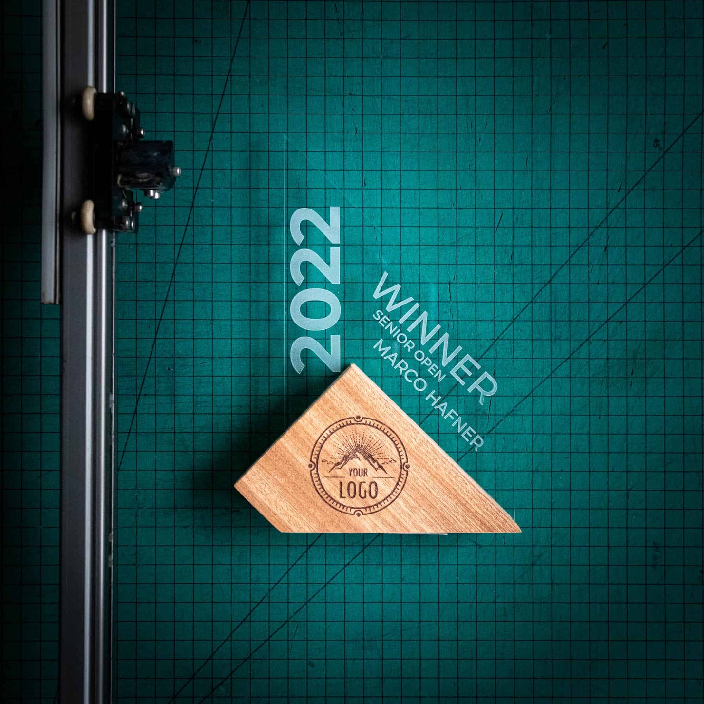 Eco-Friendly Wooden and Perspex Award - Jib