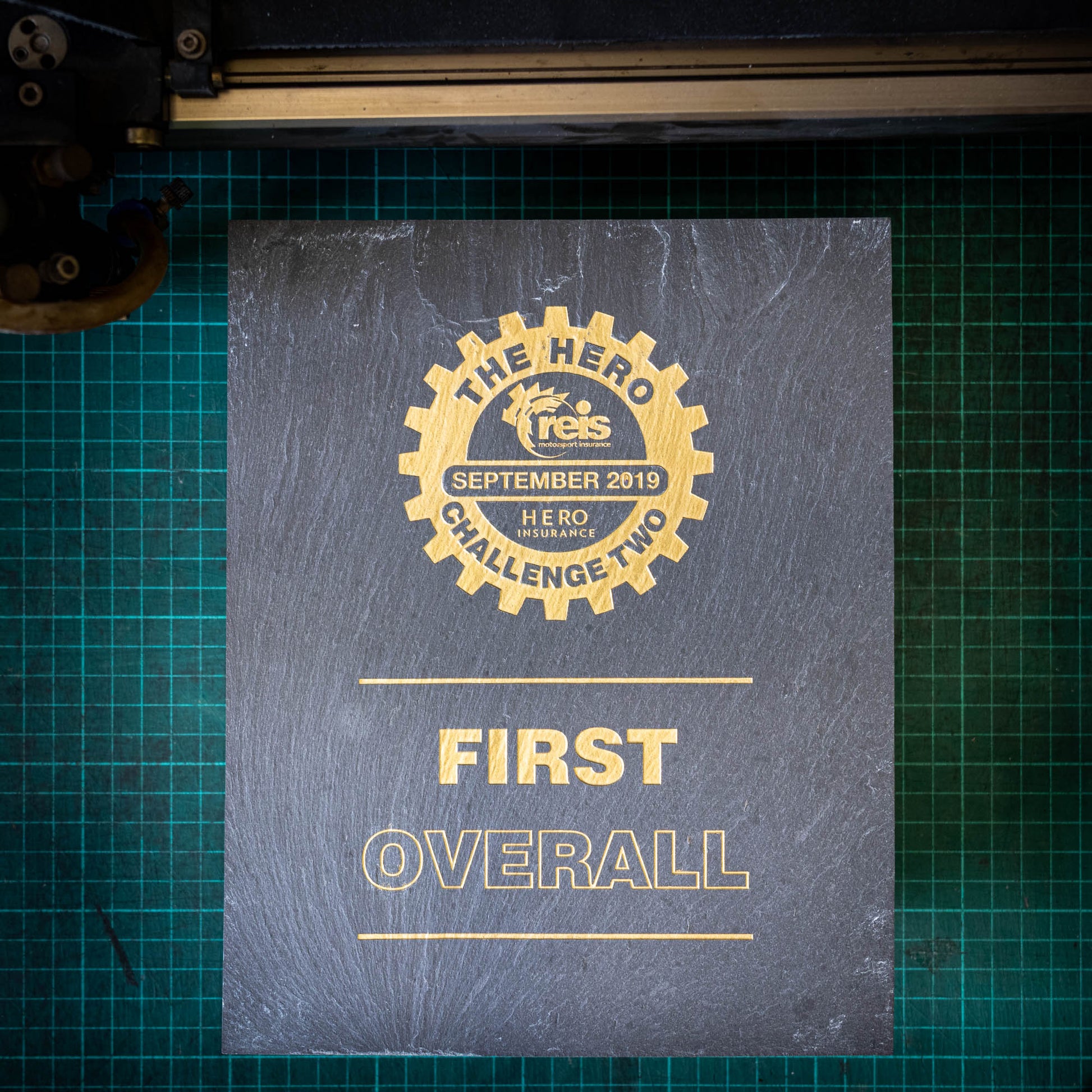 Colour Filled Slate Trophy image 5