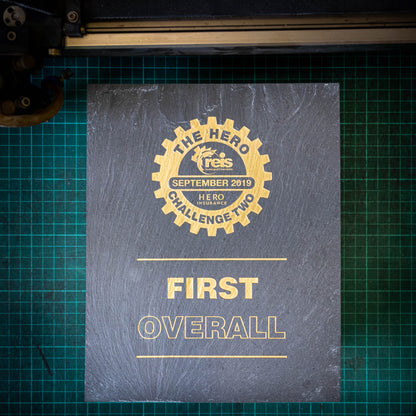 Colour Filled Slate Trophy image 5