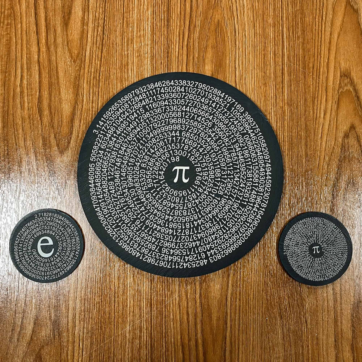 Pi Jam Stand Pi Pan Stand – Welsh Slate Trivet with Pi Digits Laser Engraved – Laser ...