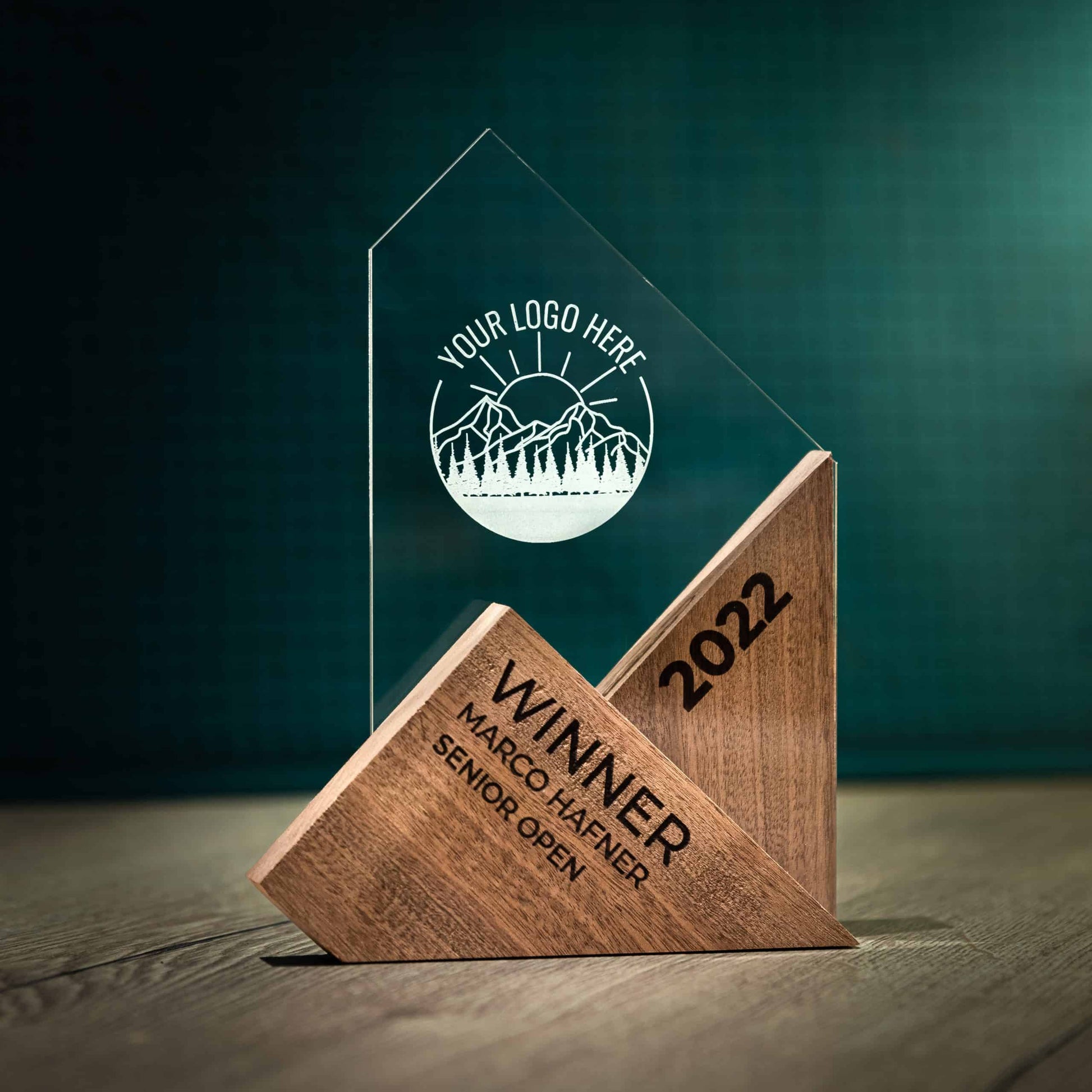 Eco-Friendly Wooden and Perspex Award - Range