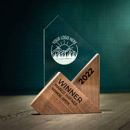 Eco-Friendly Wooden and Perspex Award - Range