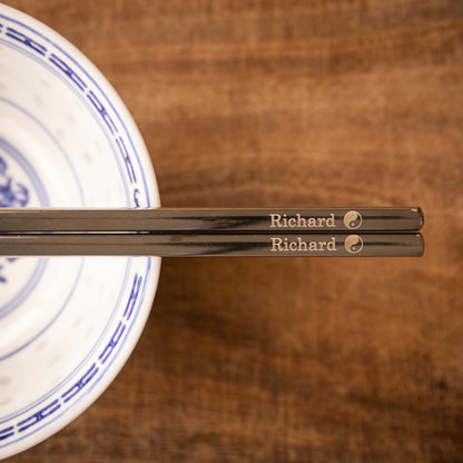 Personalised Titanium Chopsticks